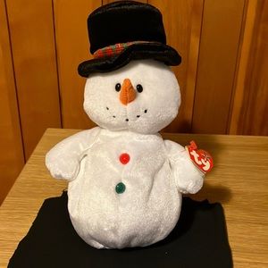TY  Winter Wonderland Snowman w/ Original TY Tag